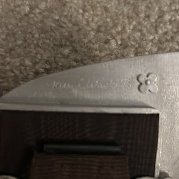 Meryl Waitz Fine Pewter Picture Frame HANDMADE IN NYC! 2.25 inch square - Picture 3 of 5